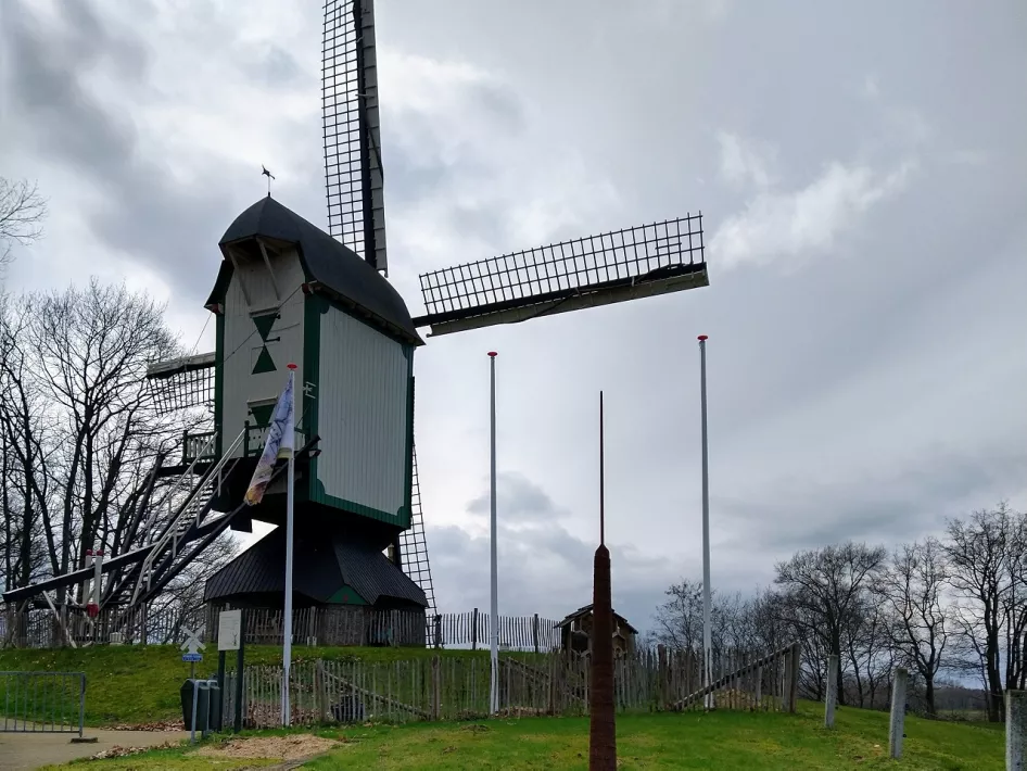 blauwe route molen