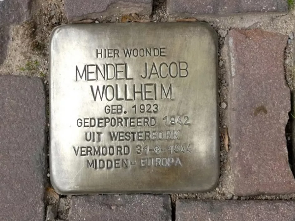 Mendel jacob stolpersteine