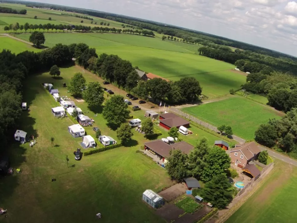 Minicamping de Linde - bovenaanzicht