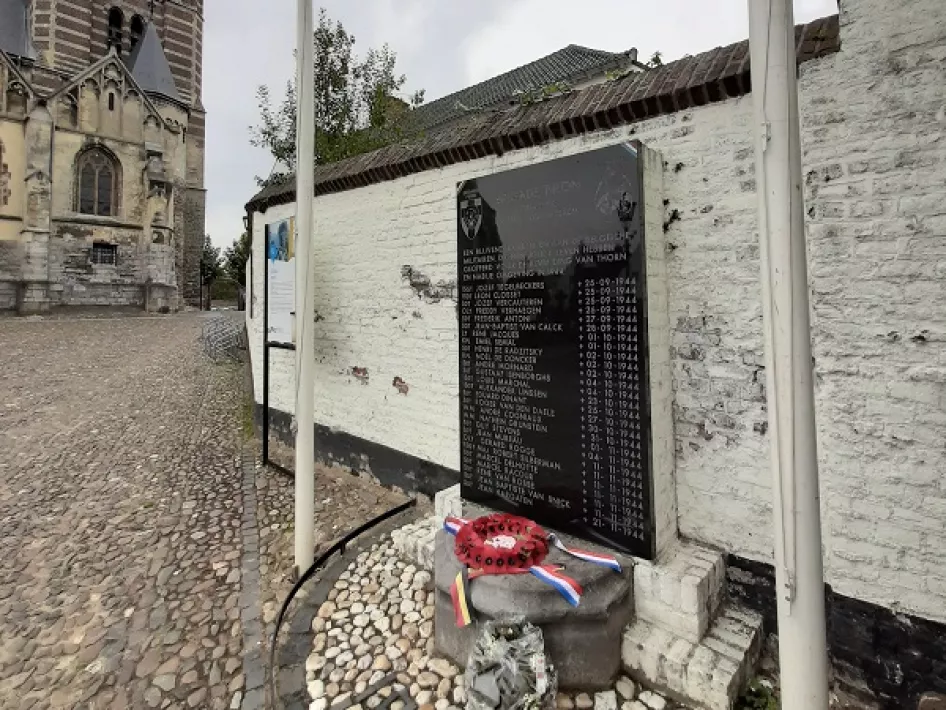 Monument voor Belgische Militairen in Thorn