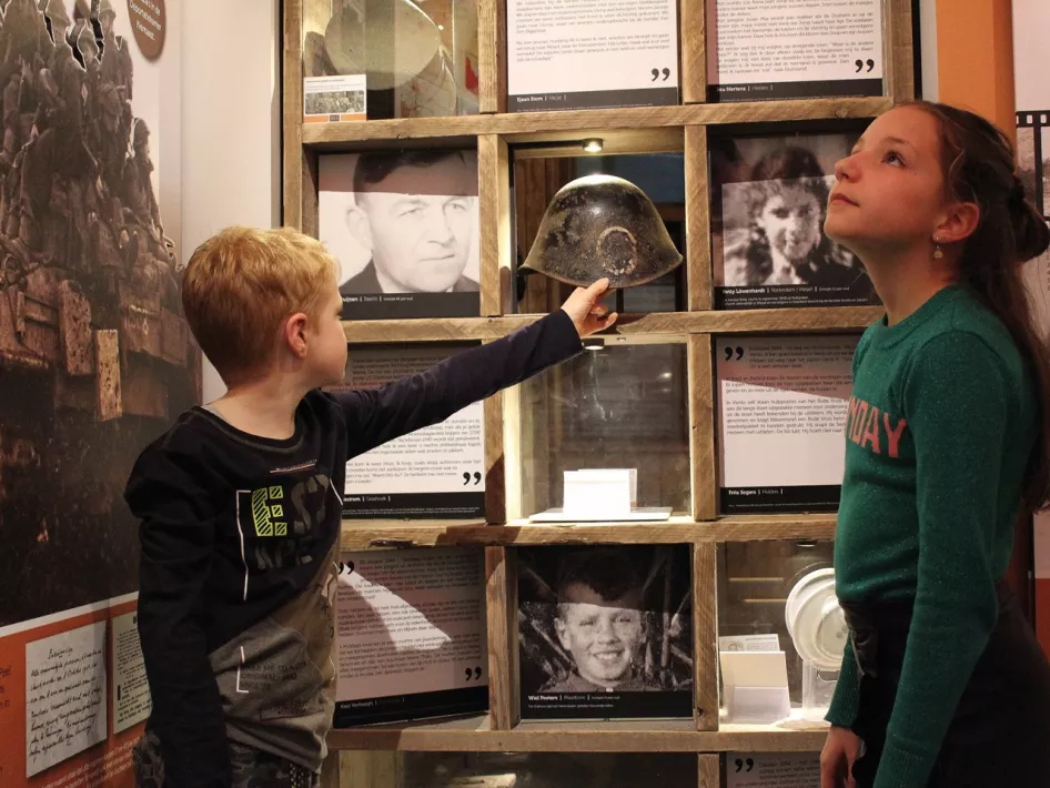 Im Museum Peel en Maas gibt es eine Ausstellung über den Zweiten Weltkrieg.