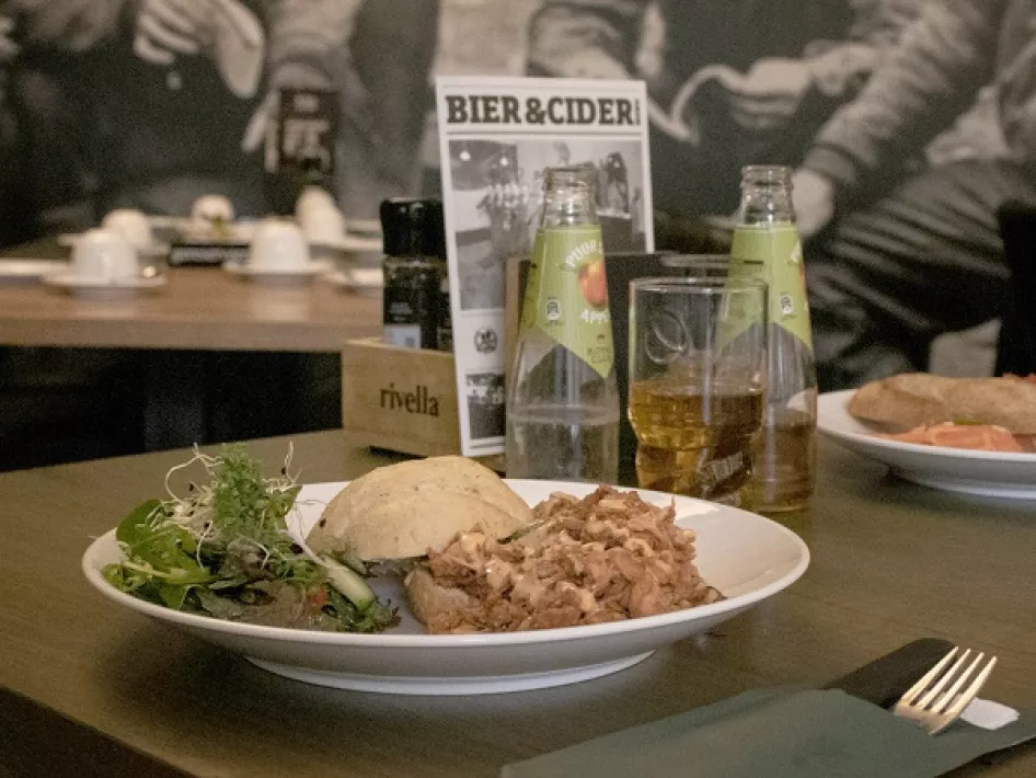 Lunchen bij De Vrijheid