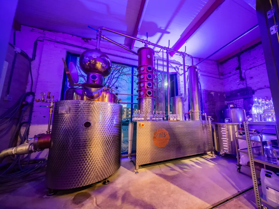 Verkostungsraum der Weerter Stadtbrauerei