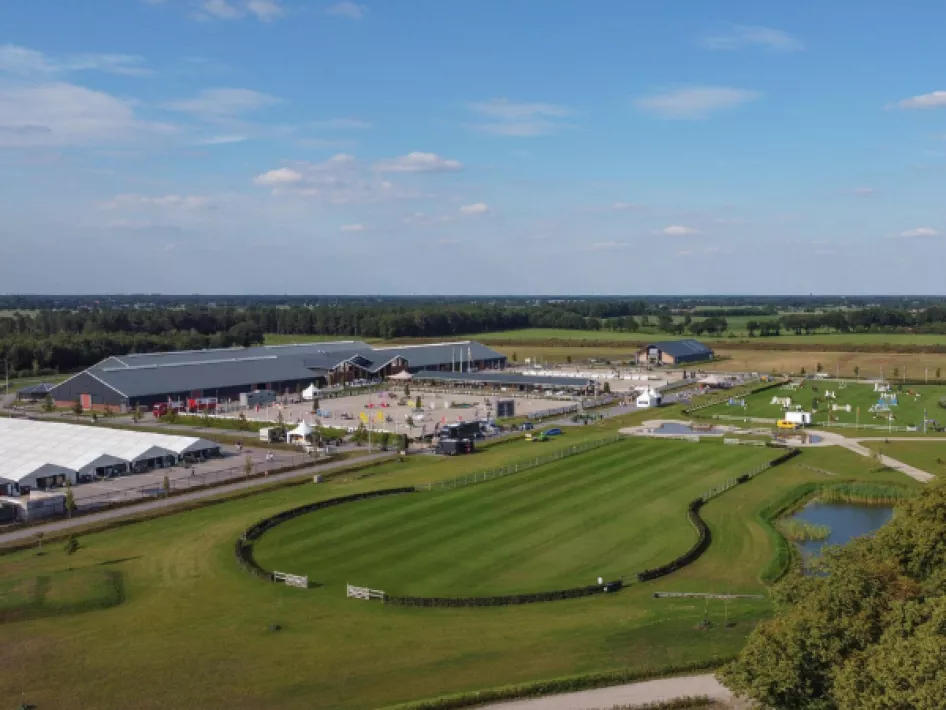Equestrian Centre Peelbergen luchtfoto