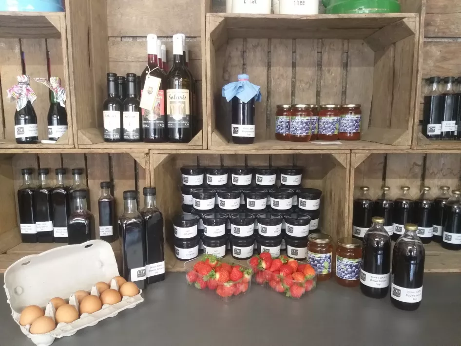 De (streek)producten van Op Homme