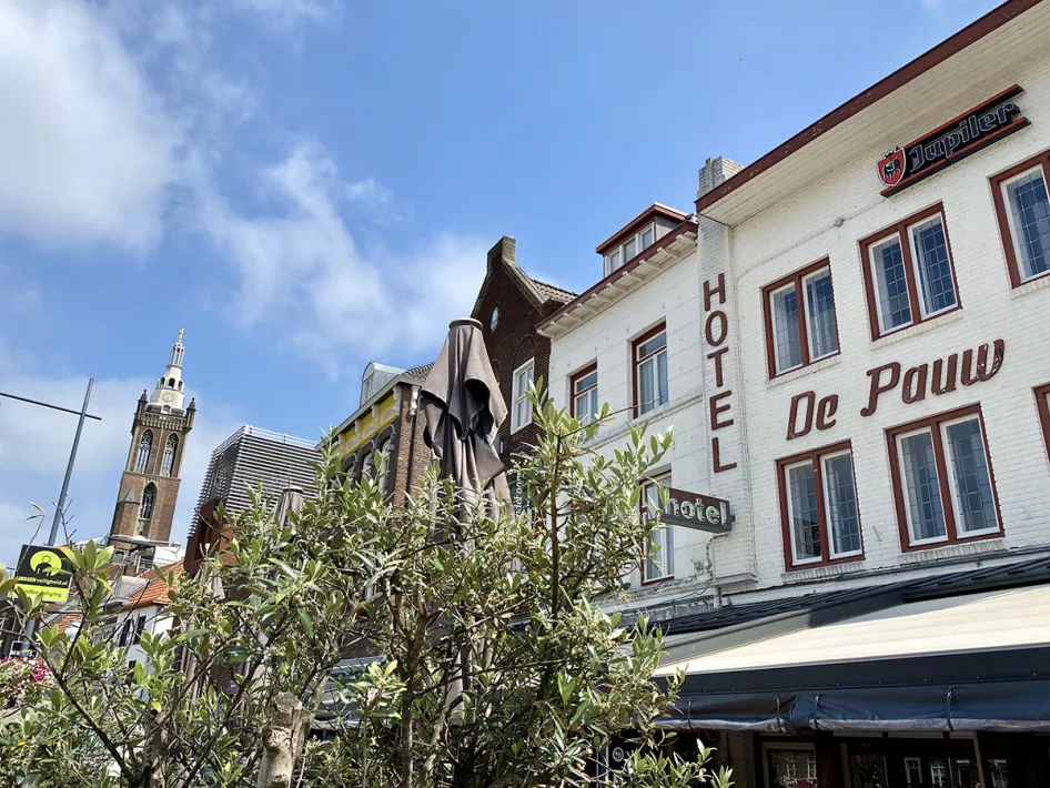 Exterior view of The Peacock 