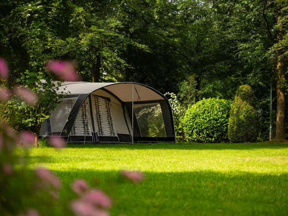 Tent on the pitch of Parc de Witte Vennen