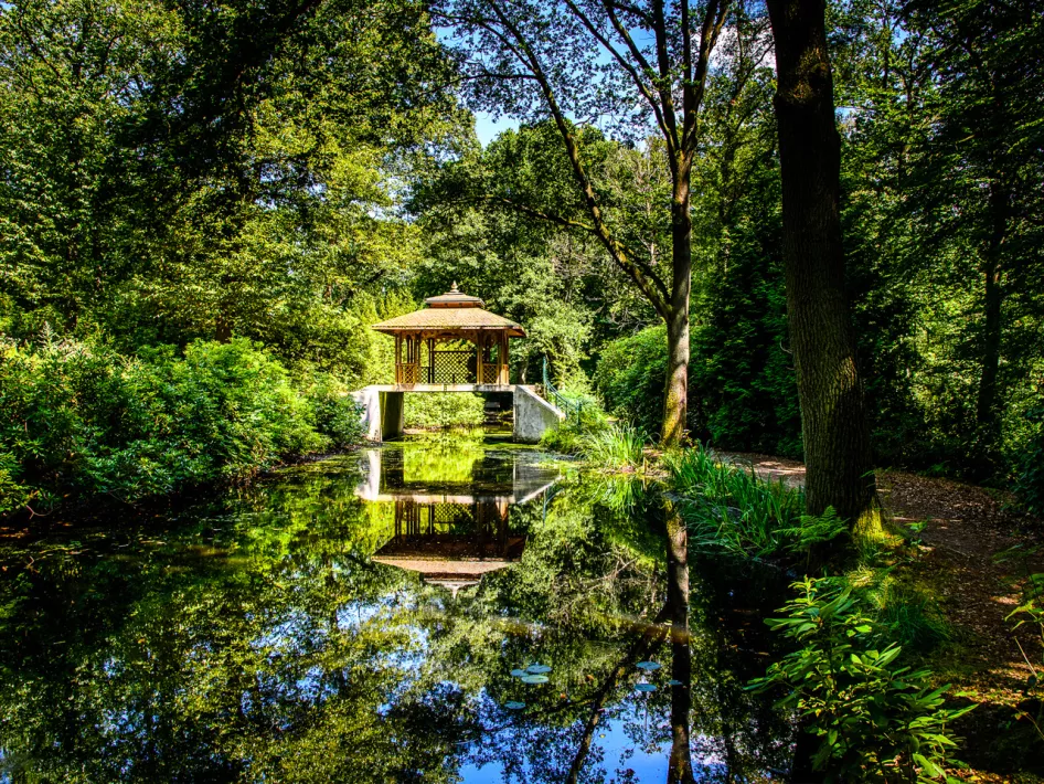 Glücksorte 15 Roerdalen: Der Pavillion im Waldpark