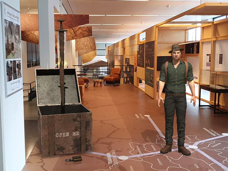 Pop-up Archeo Route Limburg locatie De Vondst Heerlen