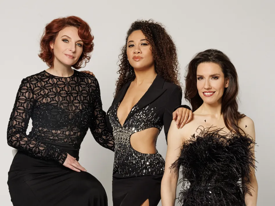 v.l.n.r. Willemijn Verkaik, Gaia Aikman & Renée van Wegberg