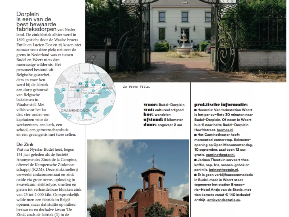 Artikel ommetje Budel