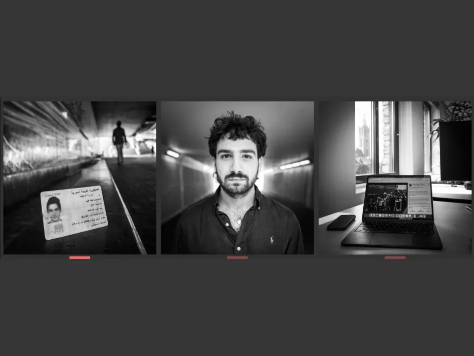 Drieluik Bahaa Dabbagh - Stad & Ziel