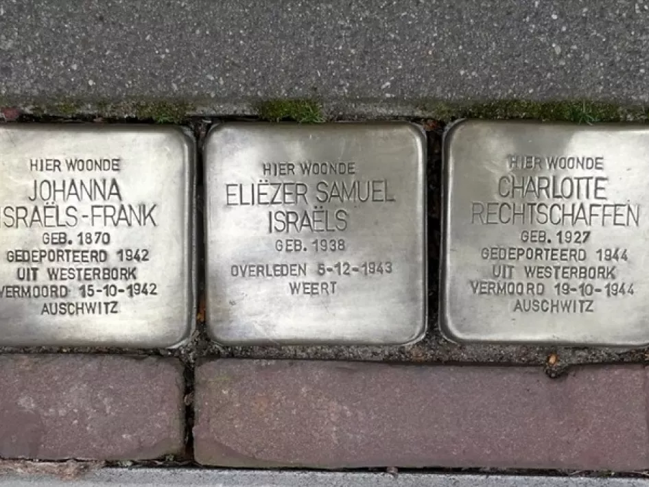 Stolpersteine Nassaustraat 30