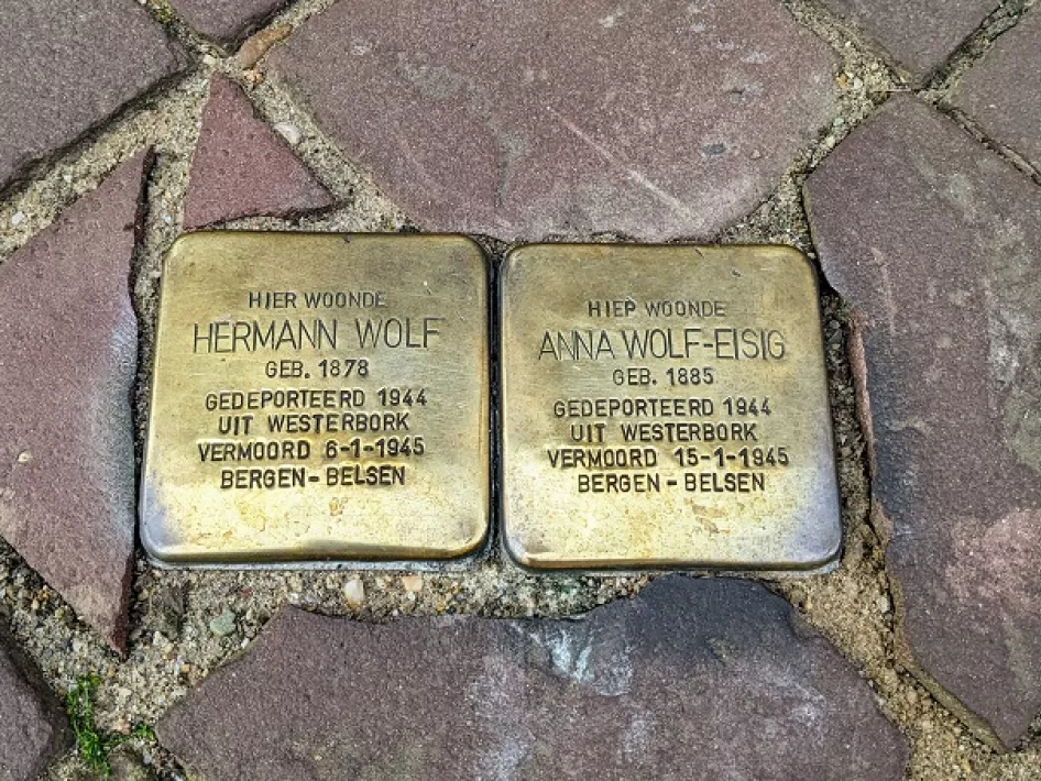 Stolpersteine Swalmerstraat 16 Roermond