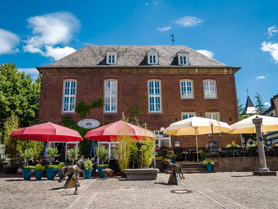 terrasje in het centrum van Wassenberg