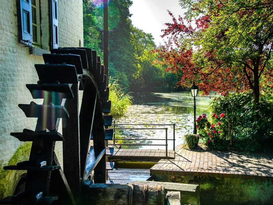 De Dalheimer Mühle, een van de parels van de stad Wegberg