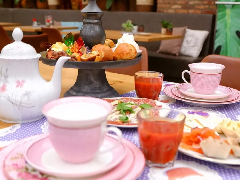 High Tea bij Tuincafé Roermond