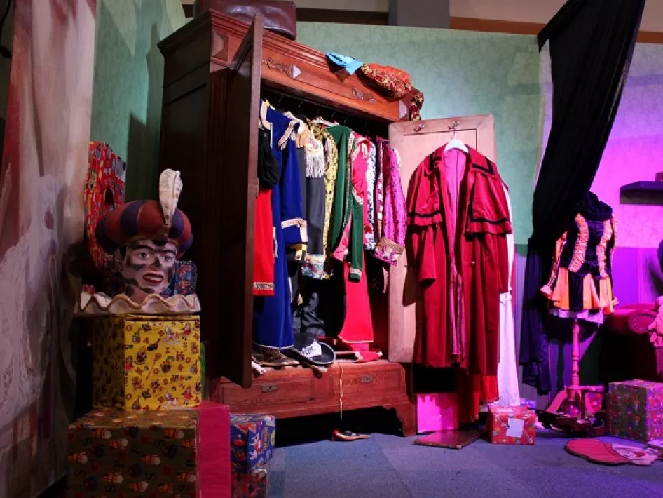 Verkleedkamer Huis van Nicolaas