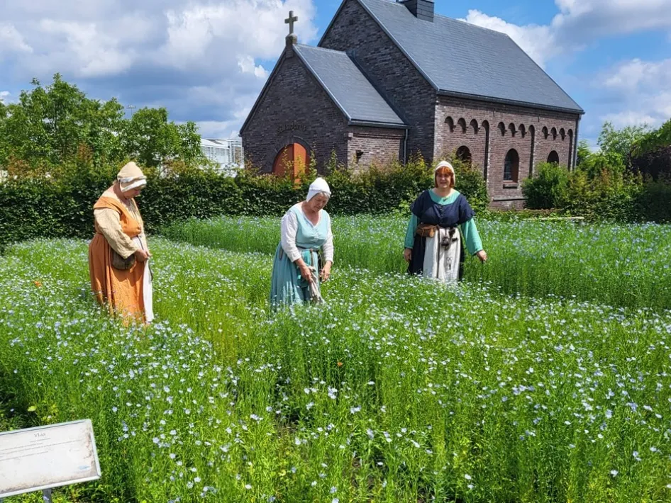 vlas- en woldag museumdorp de Locht