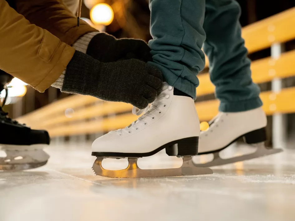 Ice Skating at the Weerter winterparadijs