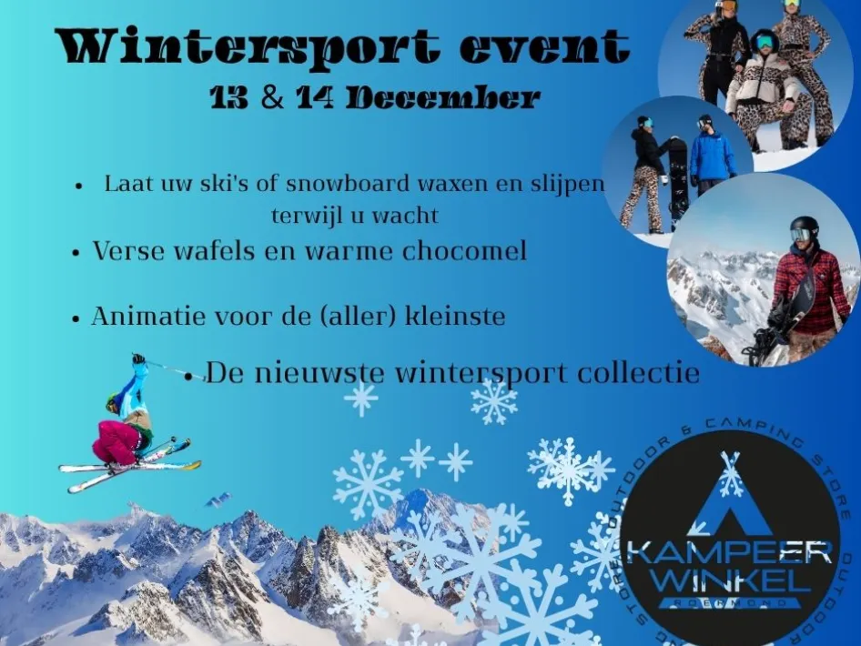 Flyer wintersport event
