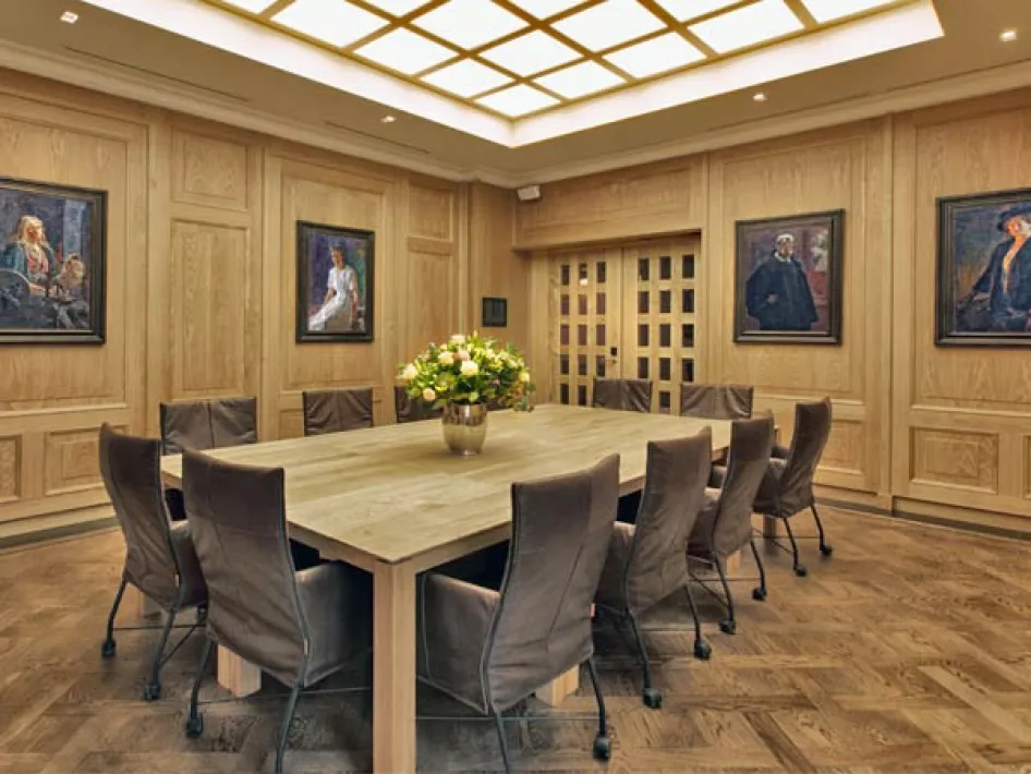 Vergaderruimte van Hotel Dux 