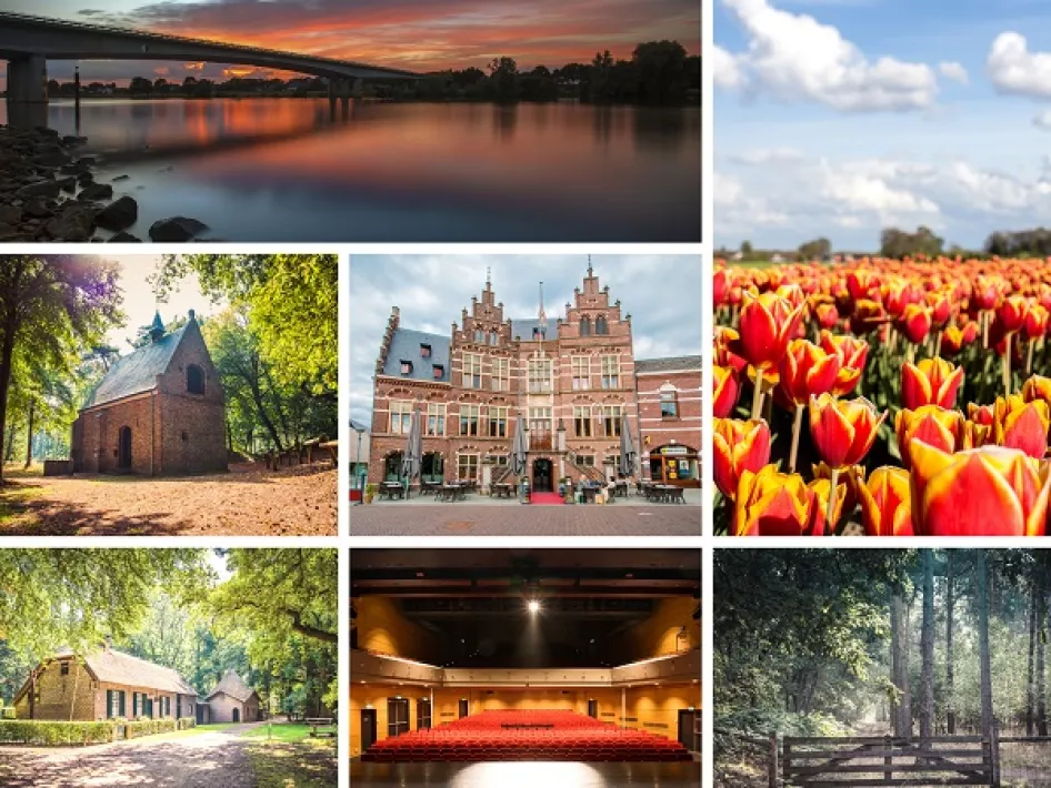 Collage Venray - mooie beelden uit de gemeente Venray