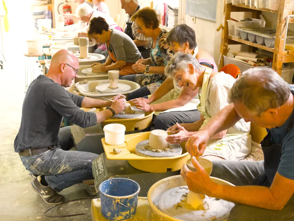 Workshop Ceramics centre Tiendschuur