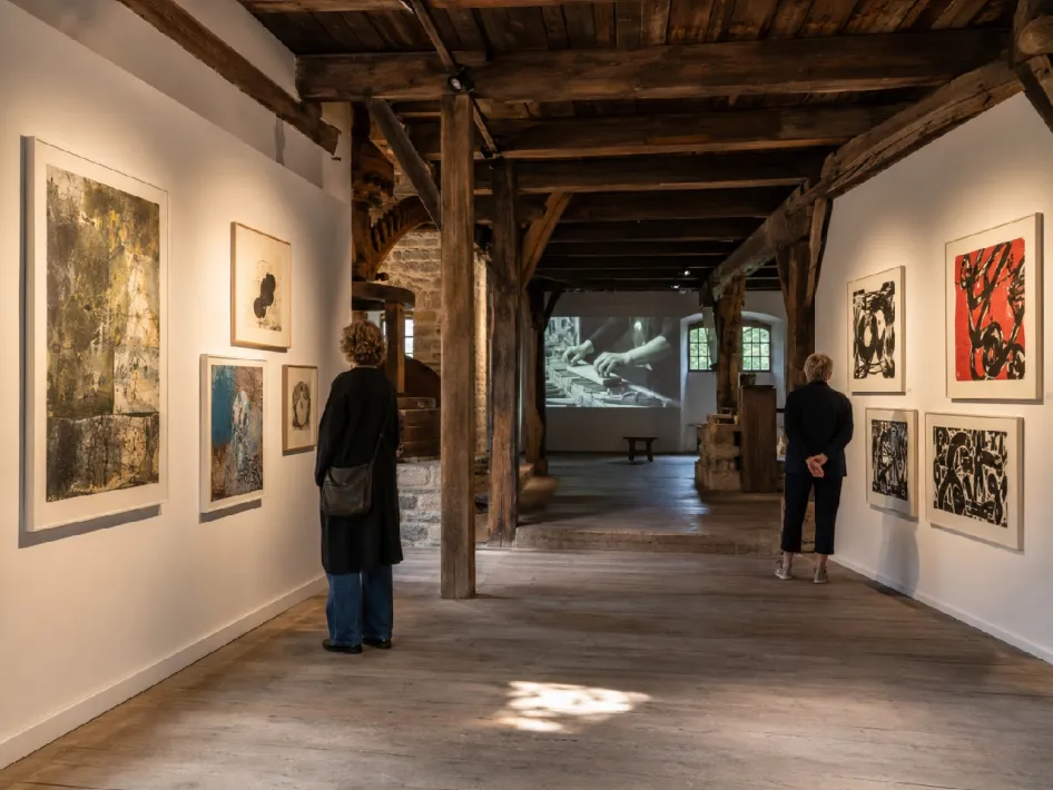 expositie werk op papier van piet en gene