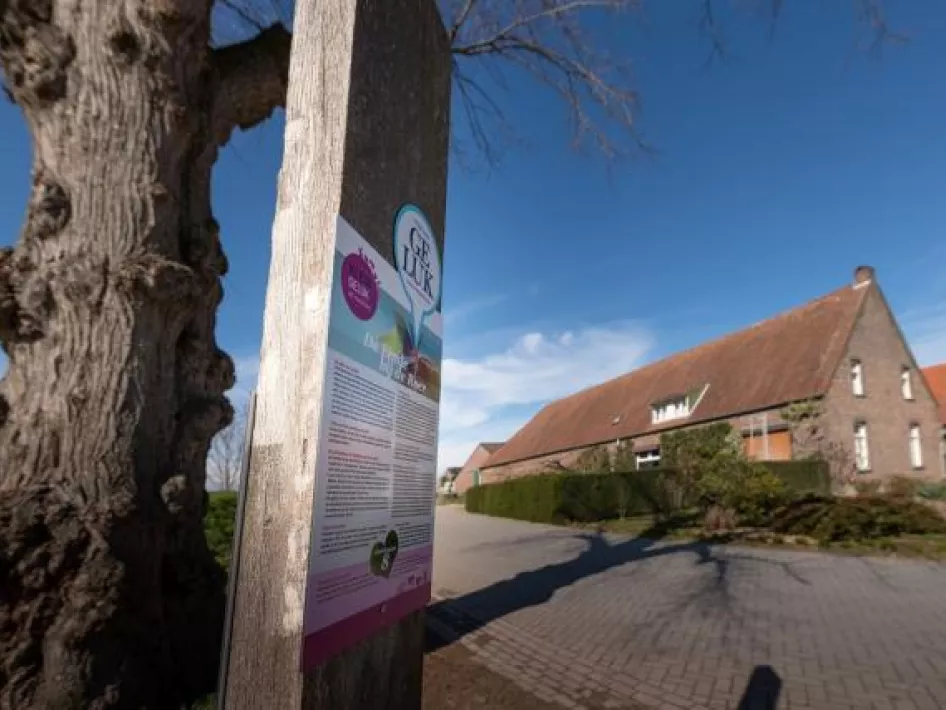 Geluksplek 8 Roerdalen: Het geluksbankje van Lerop