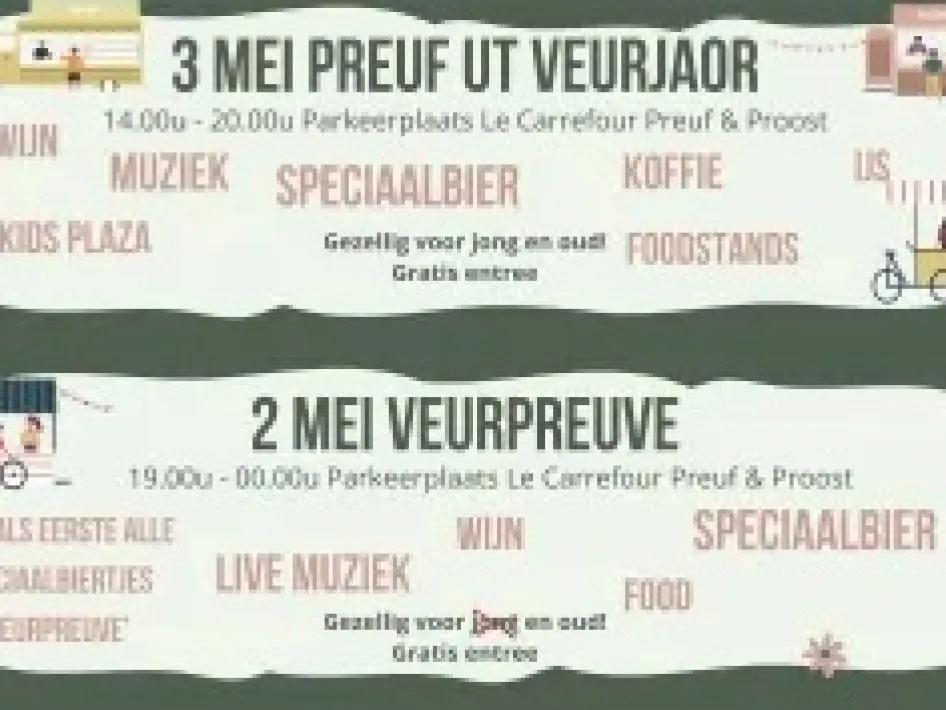 preuf ut veurjaor poster