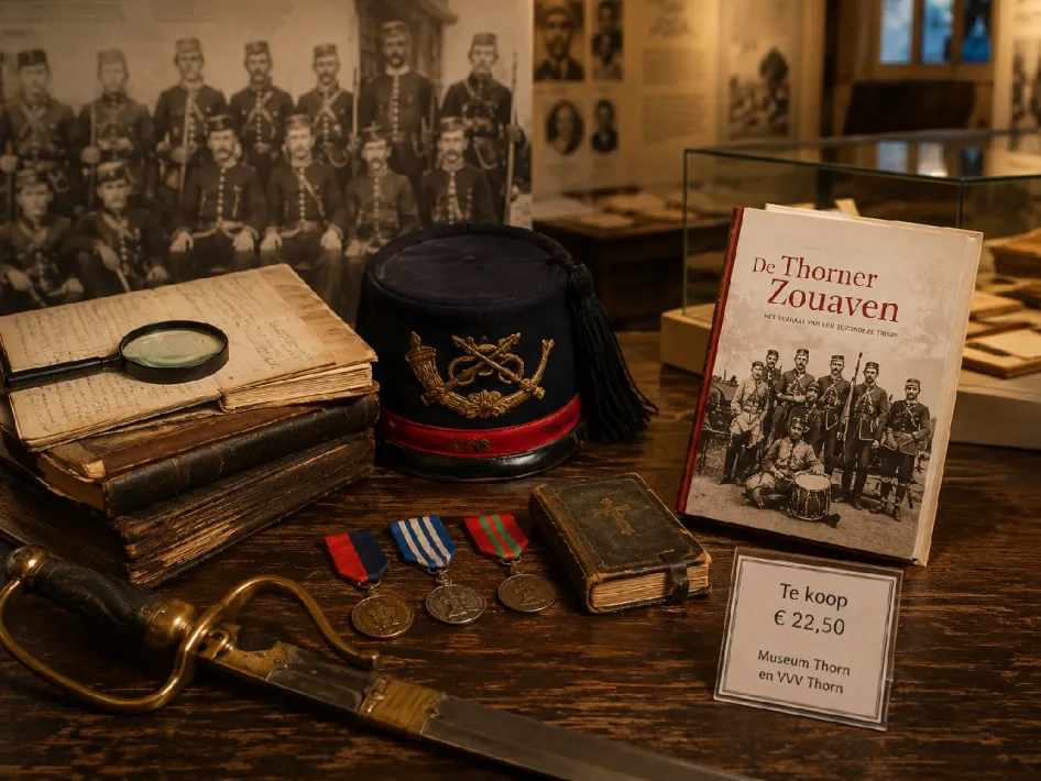 Verzamelde spullen van de thorner zouaven