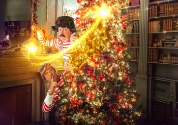 De magische Kerstster Theaterpret, Willem Hoeben en Alex Helmers