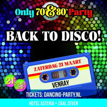 Only 70's & 80's Party Venray