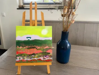 Workshop Mixed Media Landschap 