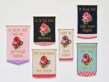 Workshop activistische vaandels maken