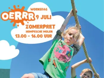 OERRR zomerpret voor kids bij de Hompesche Molen