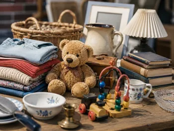 Grote garagesale in Heel