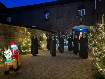 Kerststal bij de Zusters in Weert