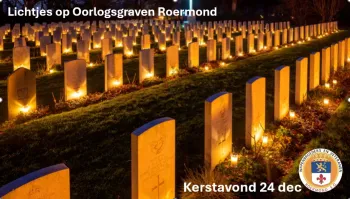Lichtjes op Oorlogsgraven Roermond
