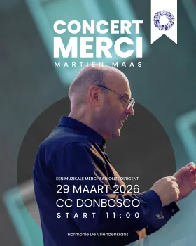 Concert Merci Martien Maas