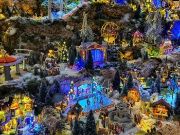 Kerstshow opening tuincentrum Daniëls