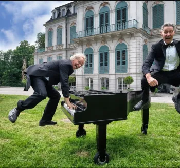 Najaarsconcert symfonieorkest de Symphonie m.m.v. komisch duo Stenzel en Kivits