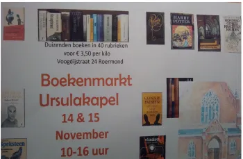 Boekenbeurs Ursulakapel Roermond