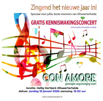 Nieuwjaarsconcert Con Amore
