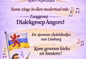 Same Limburgs dialek zinge? Det veult wie thoeskomme!