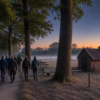 Bakhuisje tijdens Nacht van de Nacht