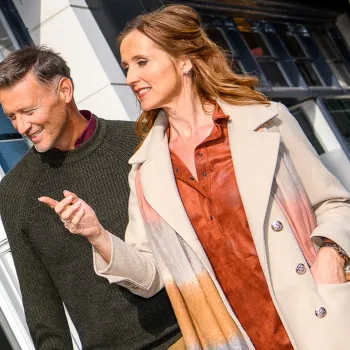 Man en vrouw tijdens het Fashion Event Roermond
