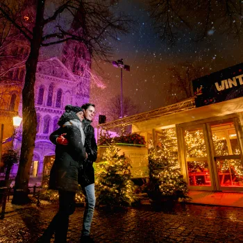 Winter Fever Arena Roermond ingang bij de kerk